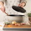 Mary Berry At Home Acacia Wood Chopping Board, 48cm with potatoes
