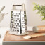 Mary Berry At Home Acacia Wood Chopping Board, 48cm with a grater