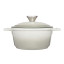 Mary Berry At Home Cast Aluminium Round Casserole Dish - 20cm angle
