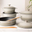 Mary Berry At Home Cast Aluminium Round Casserole Dish - 24cm with other pots