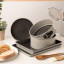 Mary Berry At Home Non-Stick Sandwich Tin, 20cm with other trays
