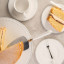 Mary Berry Signature Cake Server on a cake stand with cake