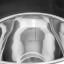 Luxe Kitchen Stainless Steel Mixing Bowls, Set of 2 detail