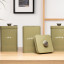 Artisan Street Tea Storage Canister - Green with other canisters 