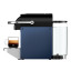 Nespresso Pixie Espresso Machine - Dark Blue angle