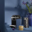 Nespresso Pixie Espresso Machine - Dark Blue with coffee