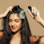Moyoko Turn Up Volume Powder, 13g sprayed on hair