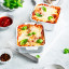 Souper Cubes Stoneware Baking Dishes, Set of 2 with lasagne