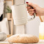 Kitchen Pantry Stainless Steel Flour Sifter with flour