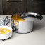 Tramontina Grano Stainless Steel Deep Casserole Pot with Lid - 20cm