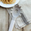 Kitchen Inspire Silicone Spaghetti Ladle with spaghetti on the table