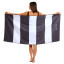 Saltii Noetzie Summer Waffle Beach Towel, 80cm x 160cm showing scale
