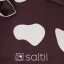 Saltii Neutral Animal Roses Beach Towel, 80cm x 160cm detail