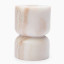 Thread Office Beige Marble Dual Candle Holder