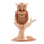 Kikkerland 3D Wooden Mini Owl Puzzle