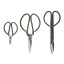 Kikkerland Garden Scissor Set, 3-Piece