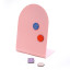 Kikkerland Magnetic Memo Board - Pink