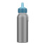 Mepal Campus Insulated Bottle with Flip Straw, 350ml - Cool Blue angle