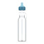 Mepal Campus Water Bottle with Flip Straw, 500ml - Cool Blue angle