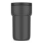 Mepal Ellipse Stainless Steel Travel Mug, 275ml - Nordic Black angle