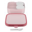 Mepal Large Campus Bento Lunchbox - Cool Pink
