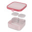 Mepal Large Campus Bento Lunchbox - Cool Pink detail