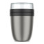 Mepal Ellipse Insulated Stainless Steel Lunch Pot - Nordic Black angle