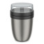 Mepal Ellipse Insulated Stainless Steel Lunch Pot - Nordic Black