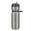 Mepal Twist Insulated Sport Drinking Bottle, 600ml - Graphite Black angle