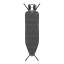 Brabantia Denim Black Ironing Board with Steam Iron Rest, 124cm x 38cm angle