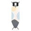 Brabantia Spring Bubble Ironing Board with Solid Steam Iron Rest, 124cm x 45cm angle