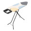 Brabantia Spring Bubble Ironing Board with Solid Steam Iron Rest, 124cm x 45cm