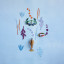 Studio ROOF Small Wall of Curiosities Ocean's Tale Wall Decoration Set