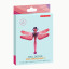 Studio ROOF Small Insects Ruby Dragonfly Paper Wall Decor
