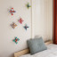 "Studio ROOF Small Wall Flowers Lavender Cocktail Paper Wall Art, Set of 3"