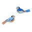Studio ROOF Garden Bird Paper Wall Art - Blue Tits