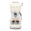 Smeg Retro Manual Espresso Coffee Machine - Vintage Cream angle