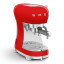 Smeg Retro Manual Espresso Coffee Machine - Fiery Red angle