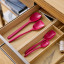 Rosti Classic Cooking Spoon Set, 4-Piece - Beetroot in a drawer
