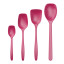 Rosti Classic Cooking Spoon Set, 4-Piece - Beetroot