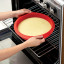 Lekue Silicone Round Cake Mould, 26cm - Red