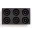 Lekue Silicone Doughnut Mould, 6-Cup