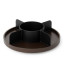 Umbra Bellwood Black & Walnut Lazy Susan