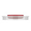 Mepal Splashproof Lid For Chef It Mixing Bowl, 3L - Coral
