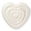 Sunnylife Twin Heart Lie-On Float - Stole My Heart Pink Stripe angle