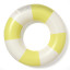 Sunnylife Slim Tube Pool Ring - Tides Out Citrus Stripe angle