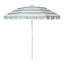 Sunnylife Compact Beach Umbrella - La Palma Sage Stripe