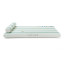 Sunnylife Luxe Lilo Float - Green Stripe angle