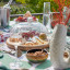 Humble & Mash Cake Stand with Dome, 42cm