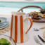 Humble & Mash Orange Striped Ceramic Jug, 1.5L
